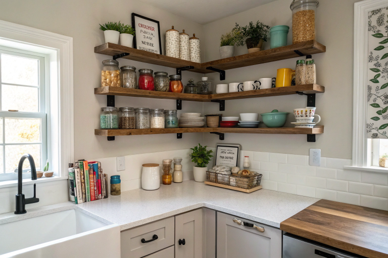 modern small, kitchen hacks